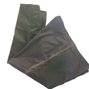 Waterproof Pants Outdoors  green size 60 waist mens